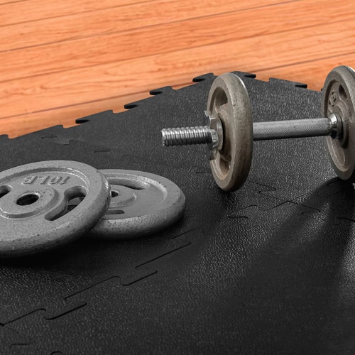 Piso de Caucho Modular Fitness Mat